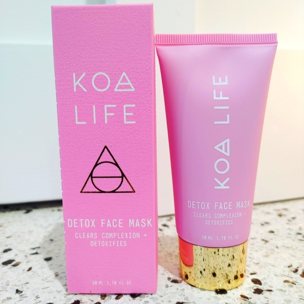 KOA Life Detox Face Mask: clears complexion & detoxifies. Full Size 50 ml